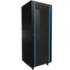 Extralink Armadio Rack da Pavimento 32U 600 × 600 mm Nero Anteprima dell’immagine prodotto 1
