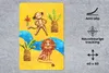 MuchoWow® Mauspad Mousepad Affe - Löwe - Palme - Wasser Produktbild-Vorschau 2
