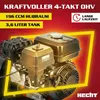 HECHT 785 Motorhacke Benzin | 32-84 cm Arbeitsbreite | 32 Produktbild-Vorschau 3
