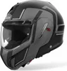 Airoh Mathisse II Genius Klapphelm, schwarz matt/grau, 2XL Produktbild-Vorschau 1