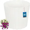 KOTARBAU® Blumentopf Pflanzkübel ⌀ 24 cm H: 22 cm Weiß Produktbild-Vorschau 1