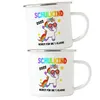 Schulkind 2022 Emaille Tasse Einschulung Einhorn Dab Produktbild-Vorschau 2