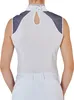 BUSSE Turnier-Shirt Damen Ärmellos Salea Weiß (Navy) XS Produktbild-Vorschau 3
