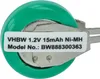 vhbw Akku Ersatz für 1/V15H für Modellbau (20mAh, 1,2V, Produktbild-Vorschau 5