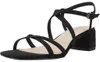 Tamaris Damen Sandalette aus Stoff mit Karree Spitze Produktbild-Vorschau 11