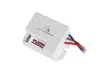 A white electronic device with wires and a switch, against a white background. Produktbild-Vorschau