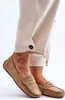 Damen Wildleder Mokassins Braun Lenvie 36 Produktbild-Vorschau 2