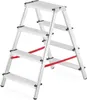 Drabina domowa aluminiowa dwustronna schodki składane Podgląd zdjęcia produktu 2