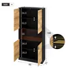 Flieks Hochschrank mit verstellbaren Einlegeböden und Produktbild-Vorschau 4