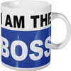 XXL Tasse "I am the Boss" aus Steingut Produktbild-Vorschau 3