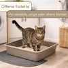 Katzenklo ohne Deckel Big Katzenklo XXL Katzentoilette Produktbild-Vorschau 3