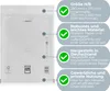 LOGIC PACK 400 Luftpolsterumschläge Versandtaschen H8 290 x Produktbild-Vorschau 2