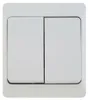Elektro-Plast | Interruttore Doppio Hermes - Bianco - IP44 Anteprima dell’immagine prodotto 5