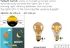 Żarówka z czujnikiem zmierzchu LED E27 4W 230lm 2200K LED Podgląd zdjęcia produktu 5
