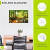 ARTland Wandbild Alu für Innen & Outdoor Wald mit Bach Produktbild-Vorschau 3