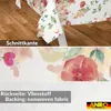 Tischdecke wasserabweisend abwaschbar Rot 200x140cm Zeitlos Produktbild-Vorschau 3