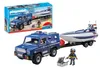 PLAYMOBIL 5187 Polizia d'azione con camion e motoscafo Anteprima dell’immagine prodotto 6