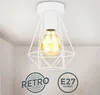 B.K.Licht Deckenleuchte Vintage Draht Weiß Ø16,5cm max. 40W Produktbild-Vorschau 9
