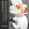 Toilettenpapierhalter Klopapierhalter Edelstahl WC Produktbild-Vorschau 2
