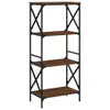 VidaXL 837621, Brązowy, Dąb, Metal, Drewno, 590 mm, 350 mm, Podgląd zdjęcia produktu 1