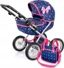 Kinderplay Puppenwagen mit verstellbarem Griff – klappbare Produktbild-Vorschau 12