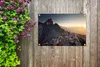 Gartenposter - 60x40 cm - Blick über die Berge  - Modernes Produktbild-Vorschau 6