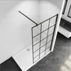 B.120cm x H.200cm 8mm NANO Glas Walk in schwarz Produktbild-Vorschau 2