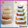 ASATO Glas-Frischhaltedosen 8er Set 150 bis 1040 ml Produktbild-Vorschau 8