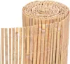 A rolled-up bamboo garden fence against a white background. Náhľad obrázku produktu
