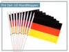 PHENO FLAGS Handfahne Deutschland Fähnchen Stockfahne Produktbild-Vorschau 4