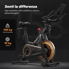 Hometrainer voor thuisgebruik, fitnessfiets met Productafbeelding-voorbeeld 4