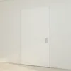 Inova Holzschiebetür Weiß 210 x 103 cm Komplettset mit Produktbild-Vorschau 3