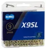 KMC 9 Fach Kette X9SL Ti-N Beschichtung mit 114 Glieder Produktbild-Vorschau 6