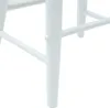 vidaXL Jedálenské stoličky 2 ks Biele 46 x 37 x 63 cm Náhľad obrázku produktu 7