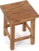 HOLZ HOCKER "MASSIV 48" | Mahagoni, 48x35cm (HxB) | Produktbild-Vorschau 3