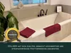 10er Set Handtücher, 50x100 cm, 100% Baumwolle, bordeaux Produktbild-Vorschau 4
