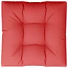 vidaXL Palettenkissen Rot 70x70x12 cm Stoff Produktbild-Vorschau 6