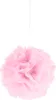 Pompom appeso decorazione palla deco rosa 25cm - taglia Anteprima dell’immagine prodotto 2