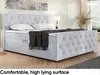 MEBLINI Boxspringbett mit Bettkasten - Gepolstert Produktbild-Vorschau 6