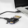 Hama USB-3.0-Multikartenleser SD MicroSD CF schwarz Produktbild-Vorschau 4
