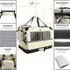 VOUNOT® Hundebox faltbar, Hundetransportbox robust für Produktbild-Vorschau 5