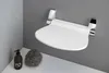 Siège de douche rabattable, blanc/chrome, SOUND 38,5 x 35,4 Voir les images du produit 7