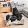 4L Textil HUGO Orthopädisches Hundebett aus Cord Produktbild-Vorschau 7