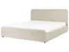 BELIANI Polsterbett Beige 180 x 200 cm Doppelbett Produktbild-Vorschau 6
