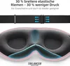 Maschera per il sonno Trilancer 2024 per uomo e donna Seta Anteprima dell’immagine prodotto 7