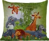 MuchoWow® Outdoor Kissen - Dschungeltiere - Pflanzen - Produktbild-Vorschau 1