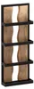 FineBuy Półka ścienna 30x80x10 cm Lite drewno mango / metal Podgląd zdjęcia produktu 6