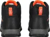 The back view of two black VADO hiking boots with orange accents. Anteprima dell’immagine prodotto