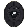 The back of a wall clock with its internal mechanism visible. Produktbild-Vorschau