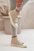 Damen Isolierte Sneakers Aus Eko Leder Beige Big Star Produktbild-Vorschau 7